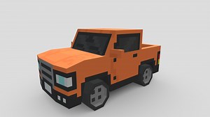 Pickup Truck - 3D model by DigitalinDaniel