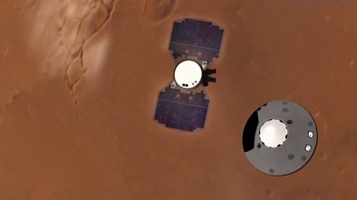 NASA celebrates another historic landing on Mars