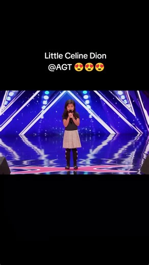 Little Celine Dion @ AGT singing My Heart will go on #singing #agt #celine