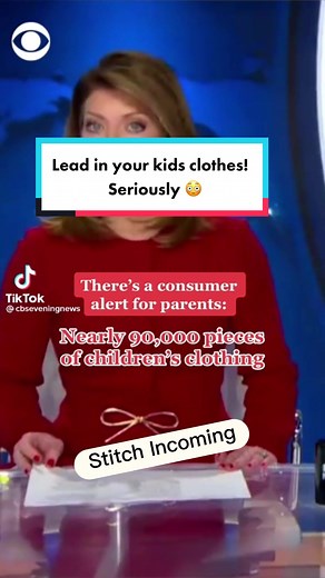 Children's Clothing Recall Due to Lead Poisoning Risk