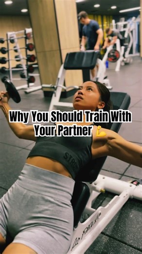The TRUTH About Working Out With Your Partner 💪🔥 #CouplesWhoLift #FitnessJourney #strengthtraining