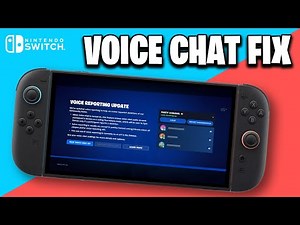 How To Fix Fortnite Voice Chat Not Working On Nintendo Switch/Switch 2