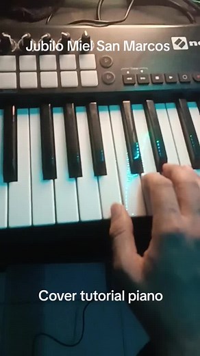 Jubilo- Miel San Marcos-Tutorial piano. #coverscristianos #mielsanmarcos #pianotutorial #alabanzas_cristianas
