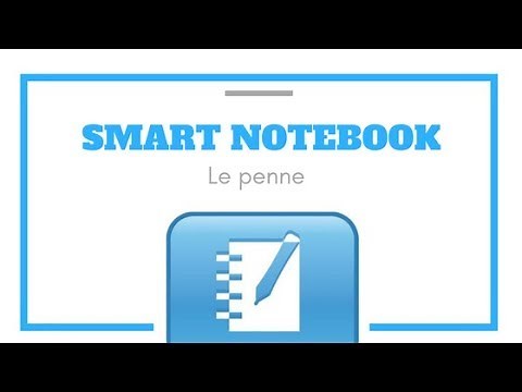 Guida a Smart Notebook 3. Le penne