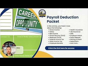Unit 1 - Step-by-Step Guide to Navigate the Payroll Deduction Unit and Slides