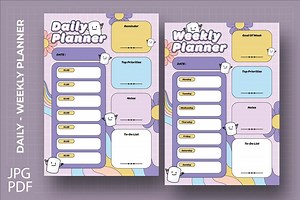Printable School Planner | Daily and Weekly Layout | A4 Academic Planner PDF | Teacher & Student Organizer | Study Schedule - Etsy Canada