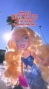 Its hard being a model! 👄😉 Link in bio for where to shop our Bratz x @Cult Gaia designer dolls at Amazon.com, Walmart.com, and Target.com! #bratz #cultgaia #giftideas #holiday #fashion #model