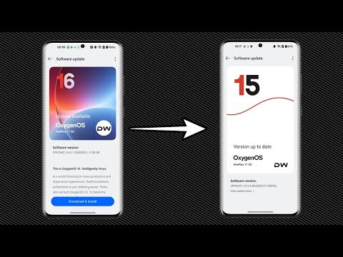 How to Downgrade OnePlus from OxygenOS 16 to 15: Android 16 to 15 [2 Methods]