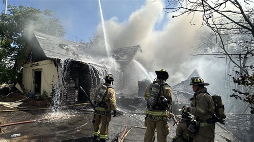 Texas firefighter in stable condition after being trapped in collapse