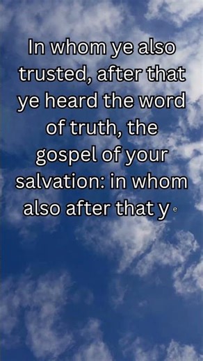 Sealed by the Holy Spirit Through the Blood-stained Gospel | Ephesians 1:13 KJV #salvation #grace