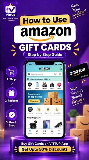How to Use Amazon Gift Cards | Step-by-Step #amazongiftcard #amazonpay