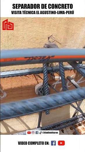 😎 Concrete block to maintain the concrete cover on the beam #construction
