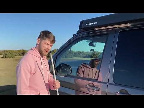 How to set up Dometic Awning on a VW Campervan