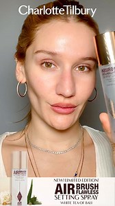 NEW! LIMITED EDITION Airbrush Flawless Setting Spray in WHITE TEA OF BALI! Set your makeup for up to 16 hours!* | Charlotte Tilbury