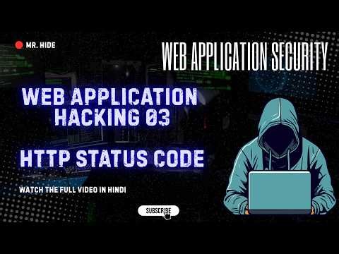 Web Application Security 03 | HTTP Status Code |burpsuite hacking ⚠️