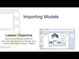 Edificius Tutorial - Importing Models - ACCA software