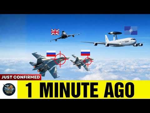 Two Russian Su-35 Fighters Close In on NATO Aircraft— RAF Typhoons Respond