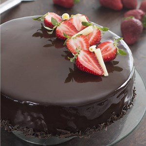 1.4M views · 6.7K reactions | Strawberry Chocolate Mirror Cake Full...