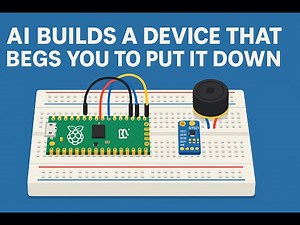 AI Builds a Device That Screams "Put Me Down!" - Raspberry Pi Pico W + GY-512
