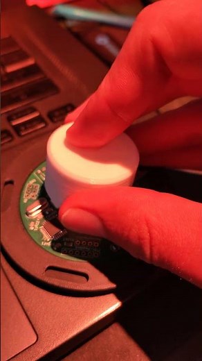 press fit 3d printed rotary encoders knob attachment
