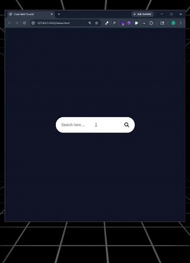Expand Search Bar with Only HTML & CSS — Smooth Hover