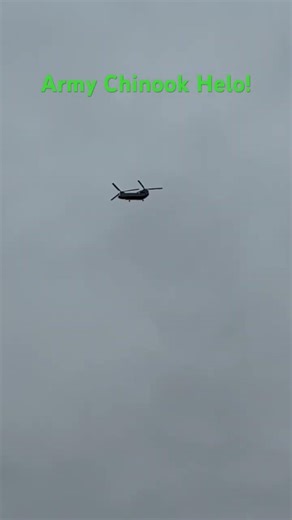 Army Chinook’s Are Awesome Cargo Helo