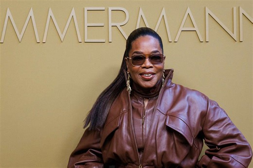 Oprah Puts a High-Fashion Spin on Her Signature Look in a $6,000 Leather Look