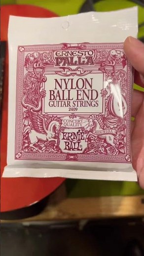 Restringing Classical Guitars in the Workshop #guitar #restring #guitartech #nylonstringguitar