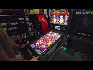 AtGames Legends Pinball 4K OTG VPX vs Stock Addams Family