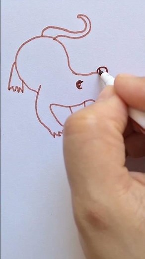 How to draw sea Otter