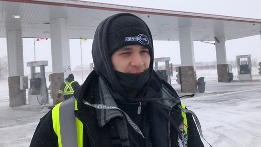 Inside the southern Manitoba snow globe