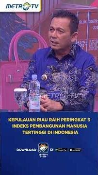 Kepri Raih Peringkat 3 IPM Tertinggi di Indonesia #shorts