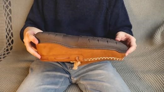 Zigzagger Men's Moccasin Slippers