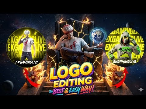 How to Create Free Fire Professional Logo😲 Free Fire Logo Editing Tutorial.