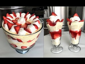 Strawberry Trifle