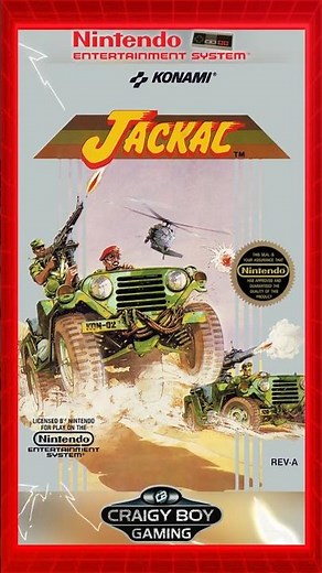 Jackal NES Gameplay. #retrogaming #nes
