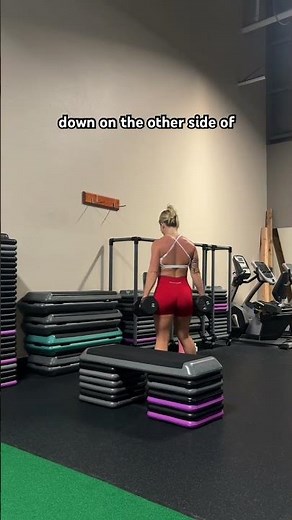 DB step ups & overs w voice over