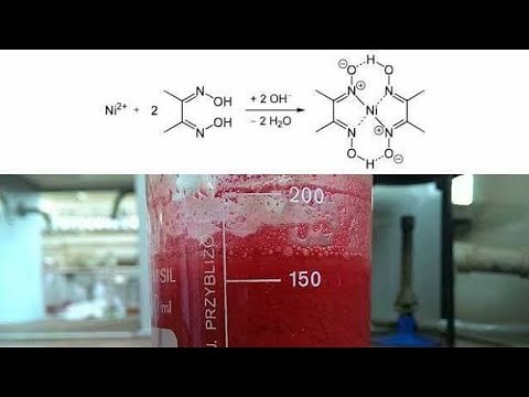 Preparation of Ni DMG complex| lab Preparation of Nickel dimethylglyoxime complex