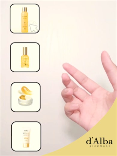 d'Alba Vita Toning Line Skincare Routine for Glowy Skin