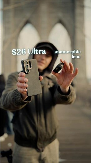 Samsung S26 Ultra Cinematic Footage with Anamorphic Lens