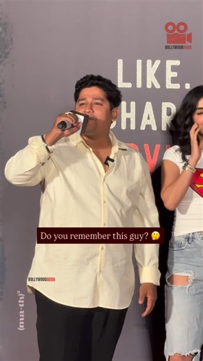 Bollywood ADDA on Instagram: "Do you remember this guy? Join us for the *Tu Yaa Main* trailer launch today! 🎬✨ #tuyaamain #bollywoodadda #shanayakapoor"