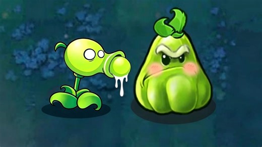 在窝瓜体内注入大量豌豆！