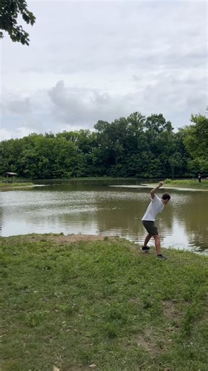 Kyle Graff | Go watch the full @kystoneskippinginvitational rock skipping competition on my YouTube channel! The judges counted 30 skips for this... | Instagram