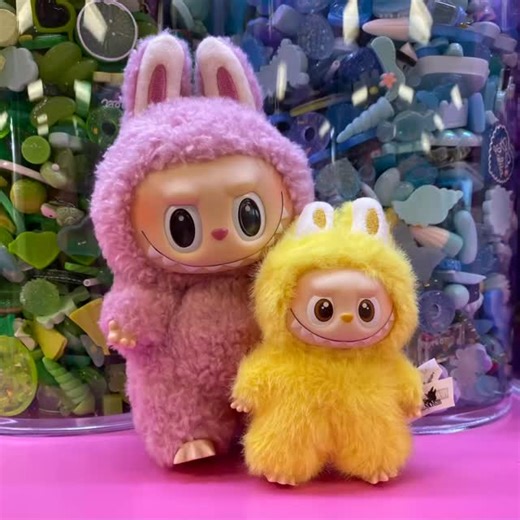 Have you seen the Pin To Love Labubu’s yet? These sweet little keychains aren’t half the size of the original, and come in so many colors! And Rock the Universe Labubu is so many colors! #letoyshsv #learningexpresstoys #labubu | Learning Express Toys of Huntsville Alabama