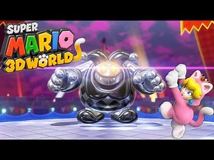 スーパーマリオ3Dワールド#19 ボスブンレツと対決！【小学生以来のマリオを三浦TVが実況!】Wiiu×任天堂
