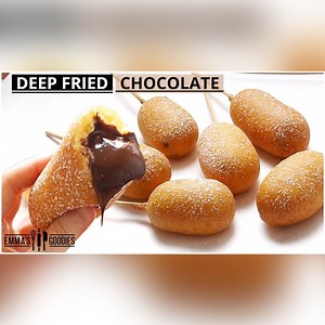 Recipe For Chocolate CORN Dogs!? Yum! | Emma's Goodies