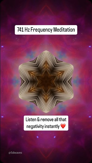741 Hz Frequency Meditation | Listen to 741 Hz Music to remove all negativity & toxins from your mind & body ❤️ #meditation #meditationmusic #741hz #solfeggio #solfeggiofrequencies #spiritualjourney #healingmusic #frequency #sleepmusic | 5D Waves