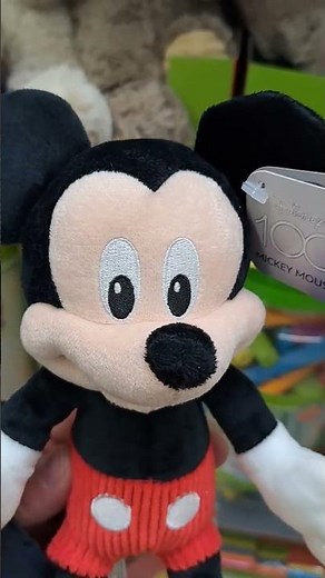 Disney 100 Years Mickey, Minnie, Donald Plush at Walmart