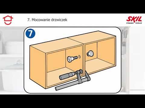 Instrukcji krok po kroku: wieszanie szafki kuchennej