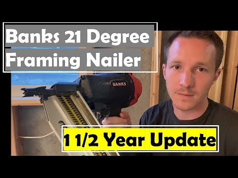 Harbor Freight Framing Nailer Long Term Review | Banks 21 Degree Framing Nailer